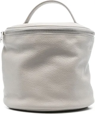 Hat Box leather bag