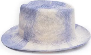 Anthony Peto - Clyde Panama Tie And Dye Blue
