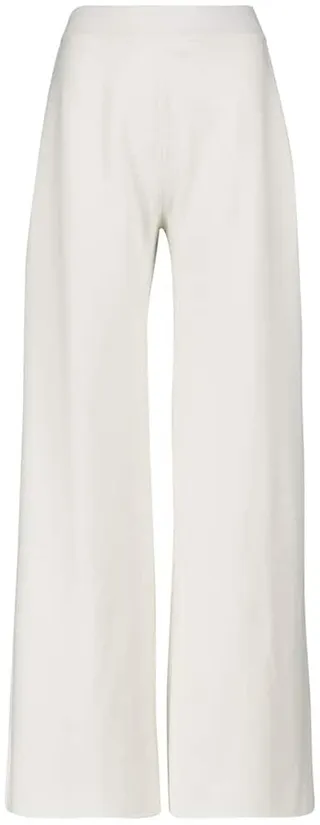 Cashmere and cotton sweatpants