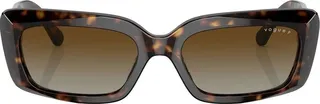 VO5440S rectangular tortoise-shell sunglasses