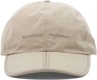 Brunello Cucinelli Logo Embroidered Baseball Cap