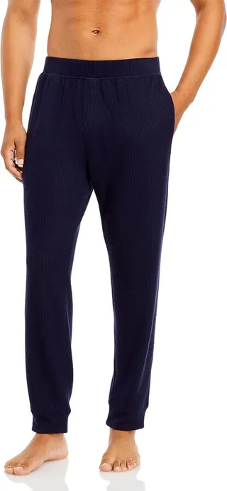 Mens Stretch Ribbed Sweatpants