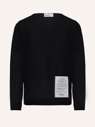 Raw Diamond - Cashmere Sweater With Crochet Neck