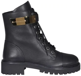 Giuseppe Zanotti Logo Detailed Lace-Up Boots