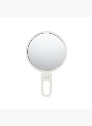 Mirror with Folding Handle, W 14.2 x D 9 x H 0.5 cm, S