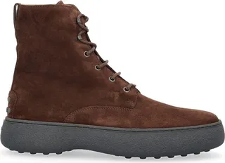 Tod's Lace-Up High Ankle Boots
