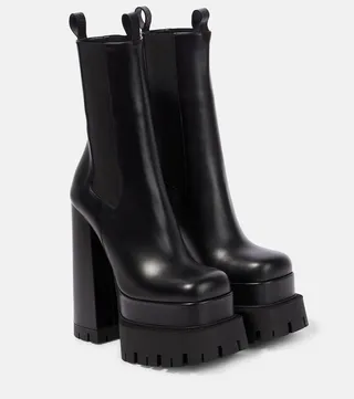 Aevitas platform leather ankle boots