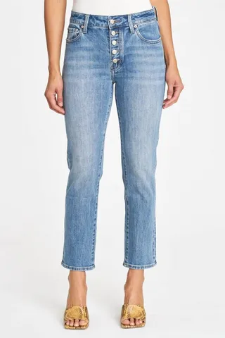 Monroe High Rise Cigarette Jean in Ladera