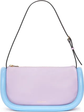 Purple Bumper-15 Leather Shoulder Bag