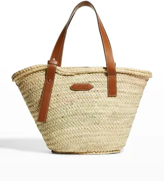 The Essaouira Medium Straw Tote Bag