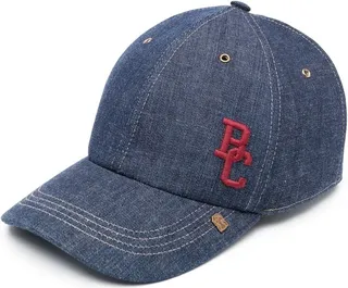 Embroidered-Logo Detail Baseball Cap