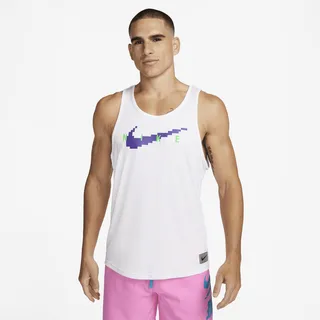 Nike Men's Swim Tank Top in White