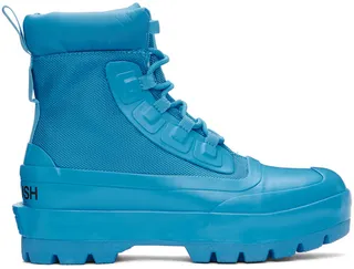 AMBUSH Blue Converse Edition CTAS Duck Ankle Boots