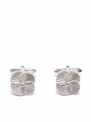 Sculpted Floral Cufflinks