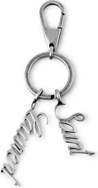 Logo Charm Keyring