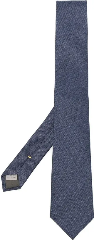 Textured Pointed-Tip Tie