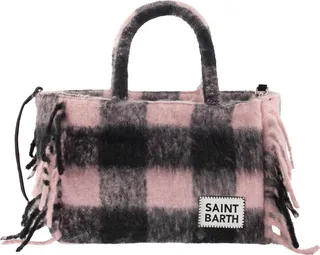 Tartan Bag With Fringes