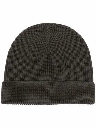 Ribbed-Knit Beanie