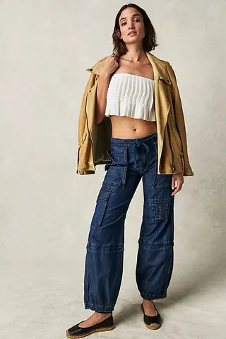 South Bay Utility Cargo Jeans by We The Free at Free People