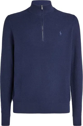 Rlx Ralph Lauren Polo Pony Half-Zip Sweater