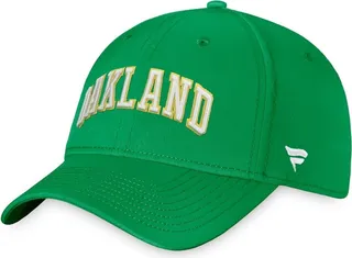 Men's Fanatics Branded Kelly Green Oakland Athletics Cooperstown Core Flex Hat