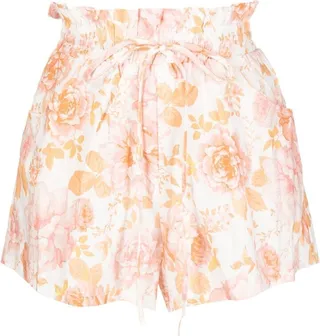 Lucia floral-print shorts