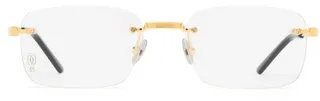 Cartier Rectangular Frame Glasses