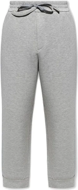 Emporio Armani Logo-Patch Drawstring Track Pants