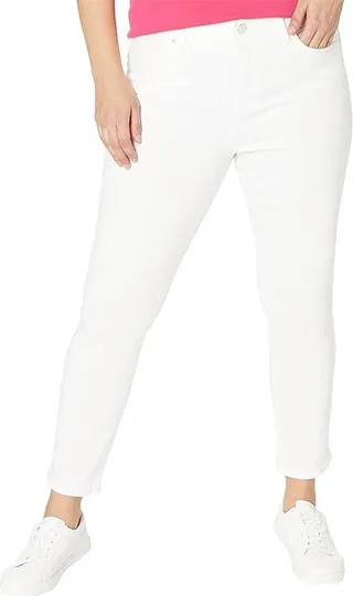 Lilly Pulitzer South Ocean High-Rise Skinny Pants (Resort White) Women's Clothing