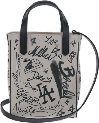 Golden Goose Deluxe Brand Graffiti Printed Tote Bag