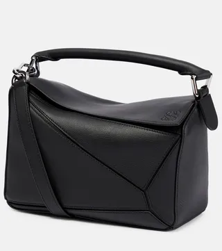 Puzzle Small leather shoulder bag