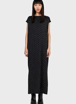 Embellished Knitted Kaftan