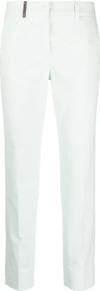 Cropped Cigarette Trousers