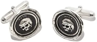 What Once Was silver cufflinks