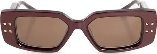 Valentino Eyewear Rectangular Frame Sunglasses