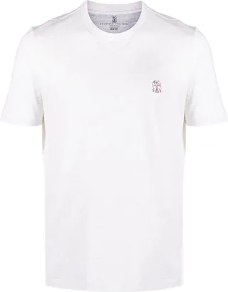 logo-print T-shirt