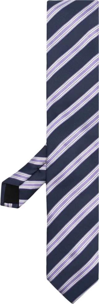 Diagonal-Stripe Pattern Tie