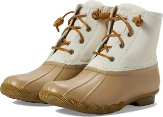 Sperry Saltwater Core Leather (Cream) Women's Boots