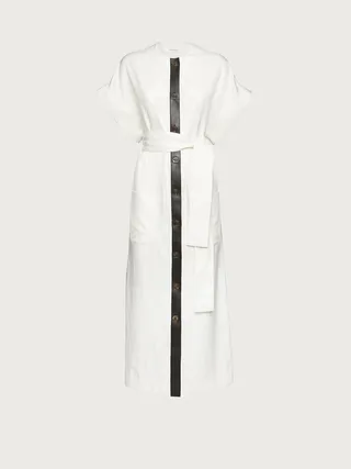 Ferragamo Women Long dress White