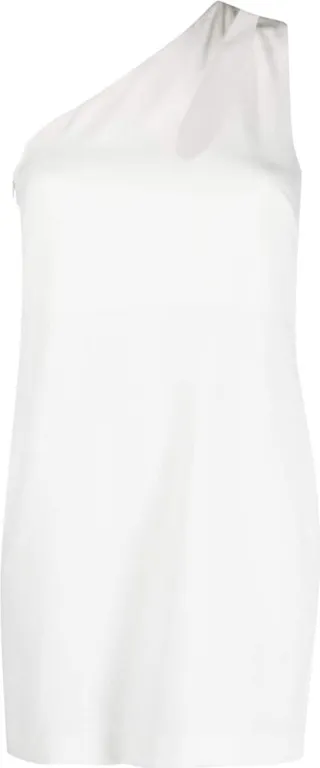 Cut-Out Detail One Shoulder Dress