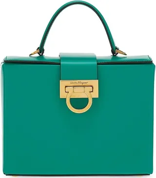 Gancini flip-lock tote bag