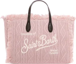 Pink Tricot Handbag