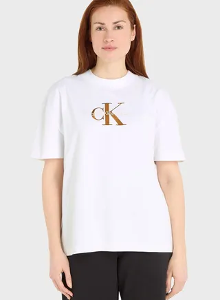 Crew Neck Logo T-Shirt