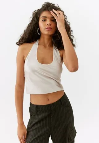 Lioness Roxy Satin Halter Top