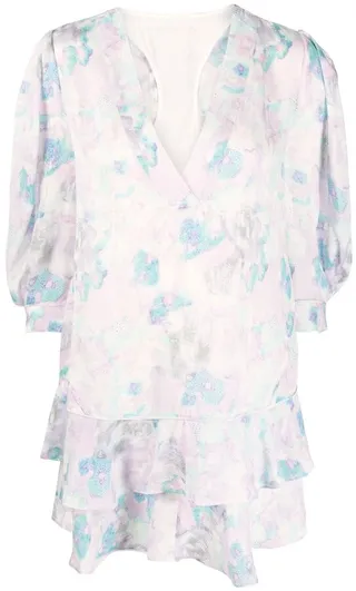 Oslona floral-print dress