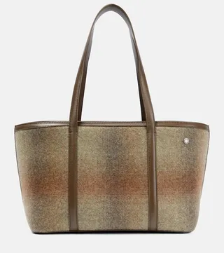 Carry Everything Small cashmere tote bag