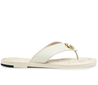 Interlocking G thong-strap sandals