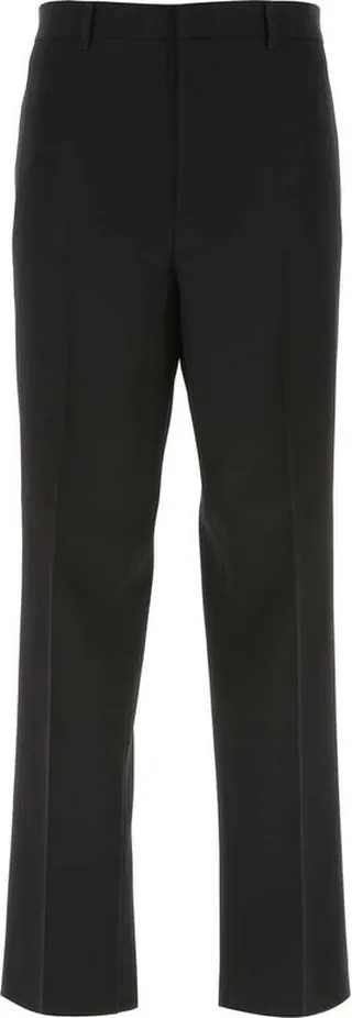 Jil Sander Single-Pleated Cropped Trousers