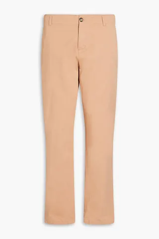 Cotton-blend twill chinos