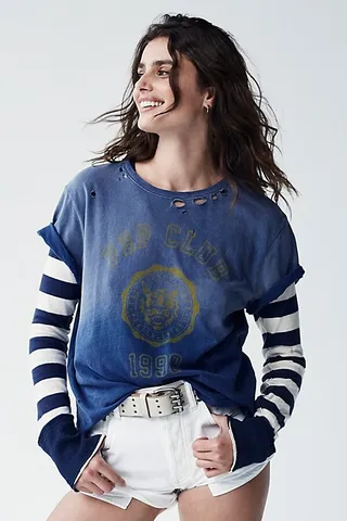 Pep Club Tee by Junk Food at Free People